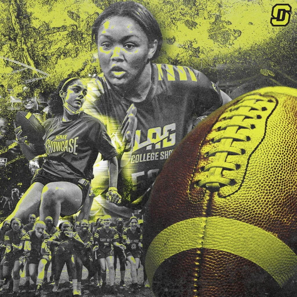 Women's Flag Football Graphic