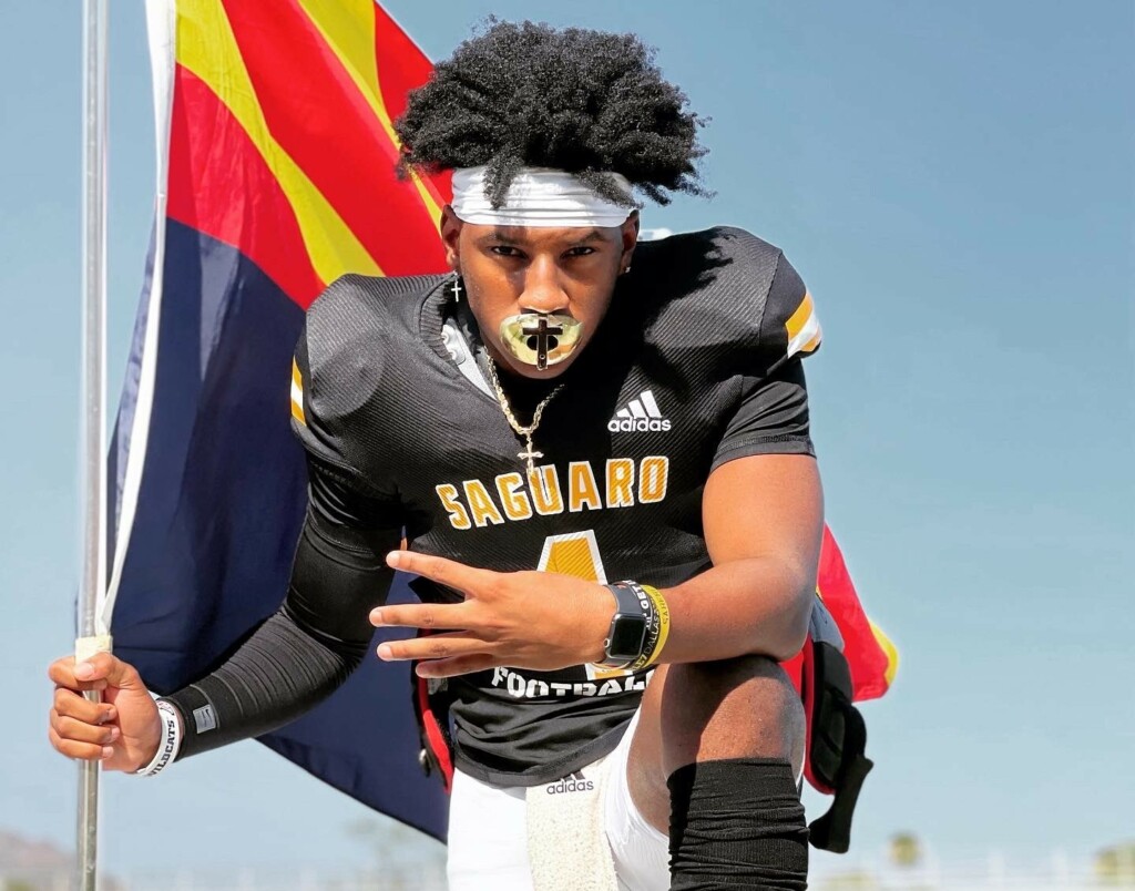 Devon Dampier, student-athlete at Saguaro High School